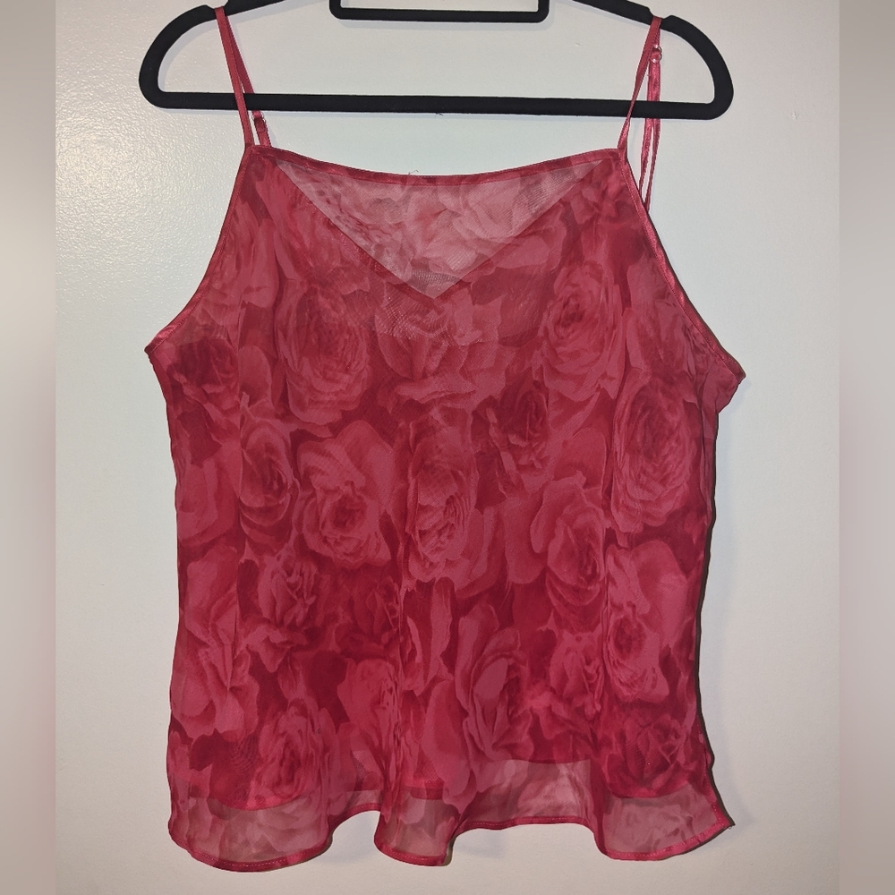 Vintage Valerie Stevens Floral Cami